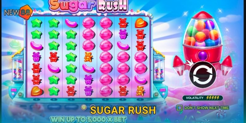 Sugar Rush New88 bg Thế Giới Kẹo Ngọt Bùng Nổ